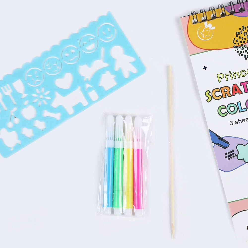 Scratch Coloring Book, Coloring Books, Chase Value, Chase Value