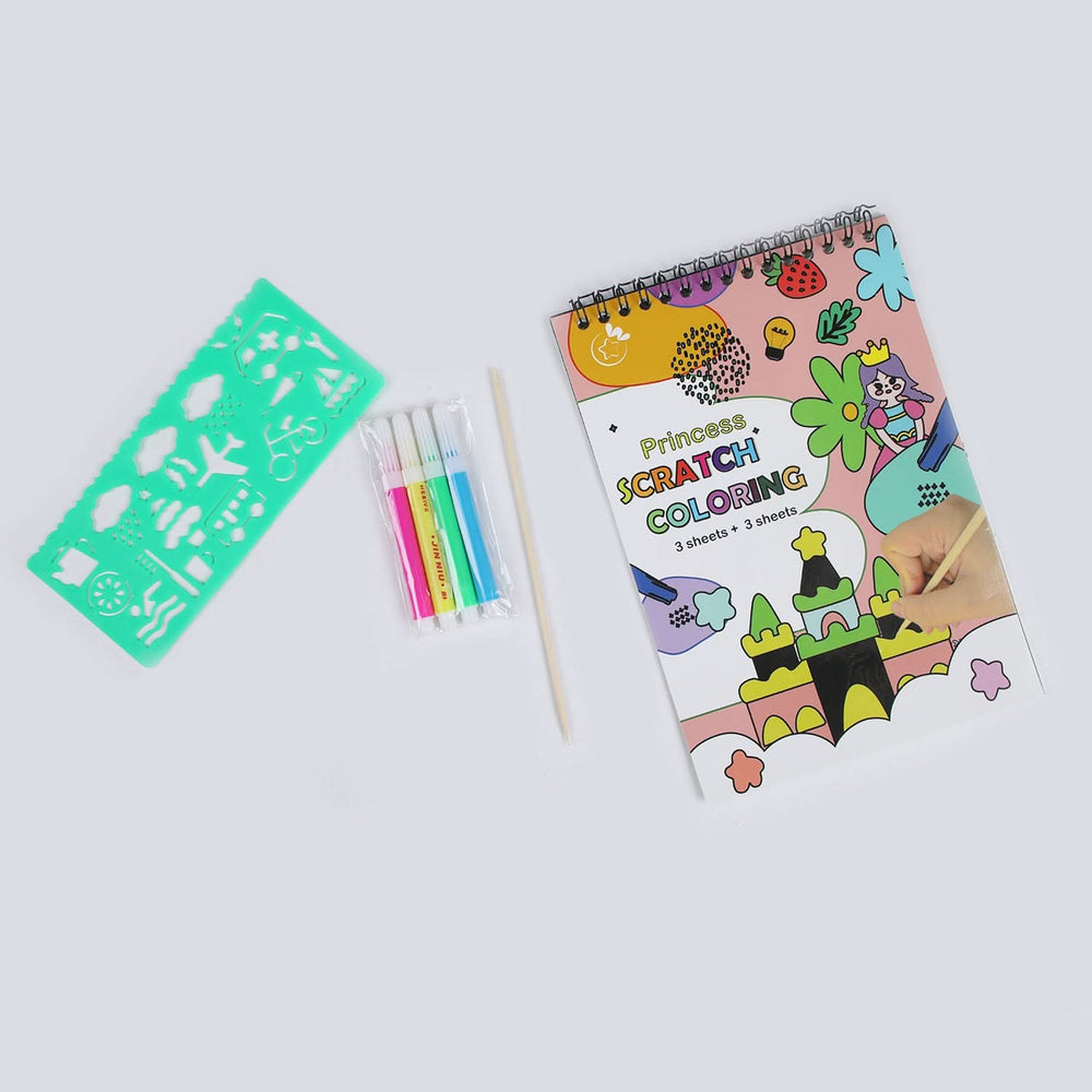 Scratch Coloring Book, Coloring Books, Chase Value, Chase Value