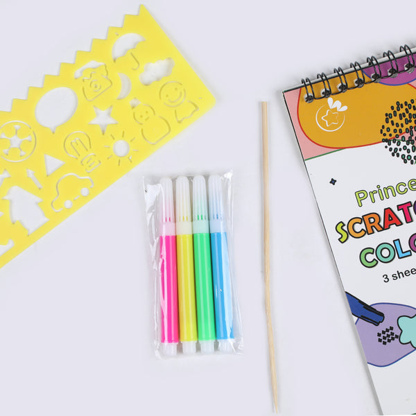 Scratch Coloring Book