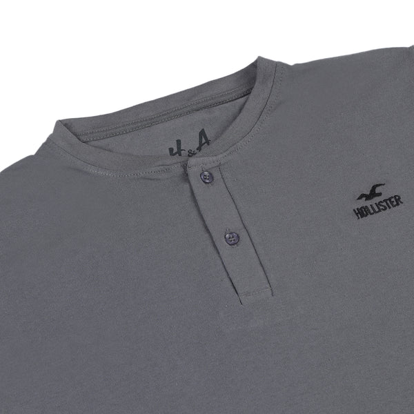Men's Half sleeves T-Shirt - Grey