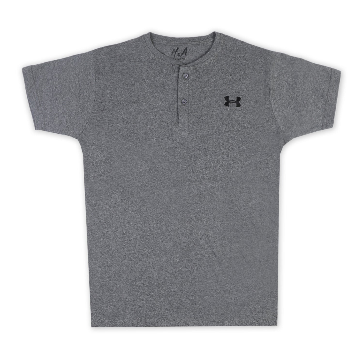 Men's Half sleeves T-Shirt - Dark Grey, Men's T-Shirts & Polos, Chase Value, Chase Value