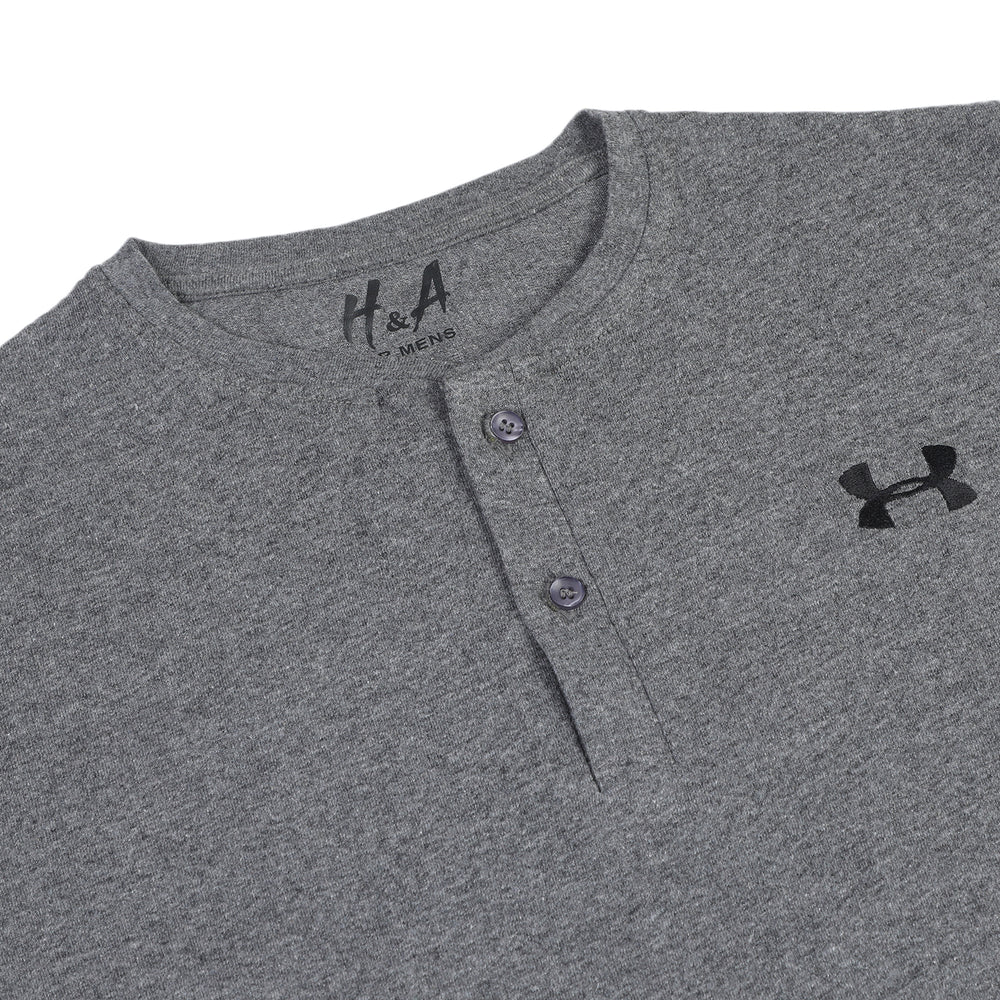Men's Half sleeves T-Shirt - Dark Grey, Men's T-Shirts & Polos, Chase Value, Chase Value