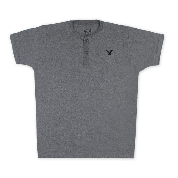 Men's Half sleeves T-Shirt - Grey