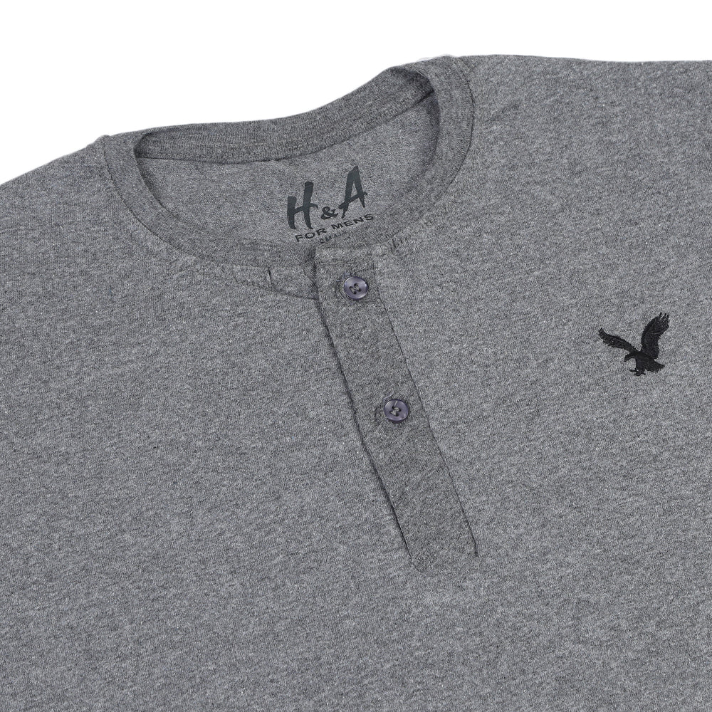 Men's Half sleeves T-Shirt - Grey, Men's T-Shirts & Polos, Chase Value, Chase Value