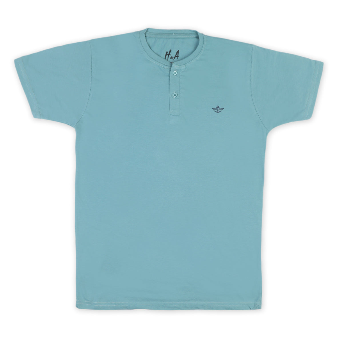 Men's Half sleeves T-Shirt - Teal, Men's T-Shirts & Polos, Chase Value, Chase Value