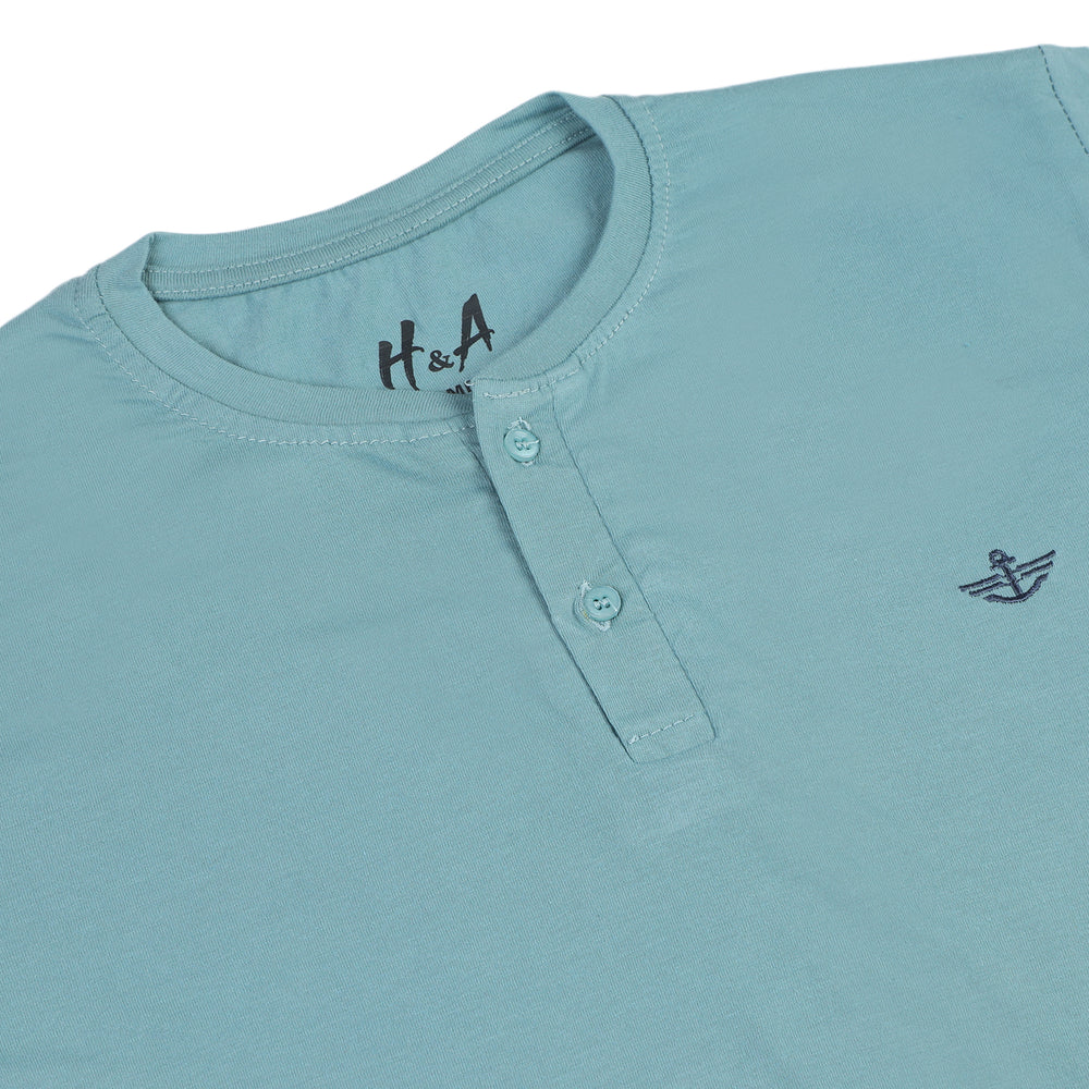 Men's Half sleeves T-Shirt - Teal, Men's T-Shirts & Polos, Chase Value, Chase Value