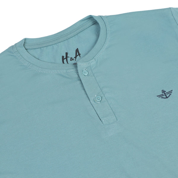Men's Half sleeves T-Shirt - Teal