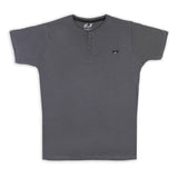 Men's Half sleeves T-Shirt - Dark Grey, Men's T-Shirts & Polos, Chase Value, Chase Value