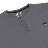 Men's Half sleeves T-Shirt - Dark Grey, Men's T-Shirts & Polos, Chase Value, Chase Value