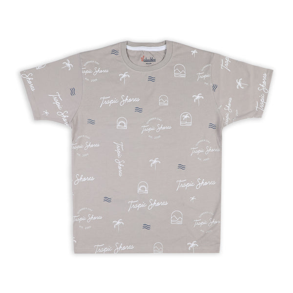 Men's Half Sleeves T-Shirt - Grey