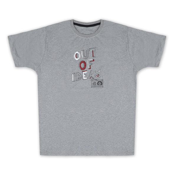 Men's Half Sleeves T-Shirt - Grey