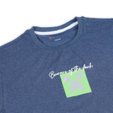 Men's Half Sleeves T-Shirt - Steel Blue, Men's T-Shirts & Polos, Chase Value, Chase Value