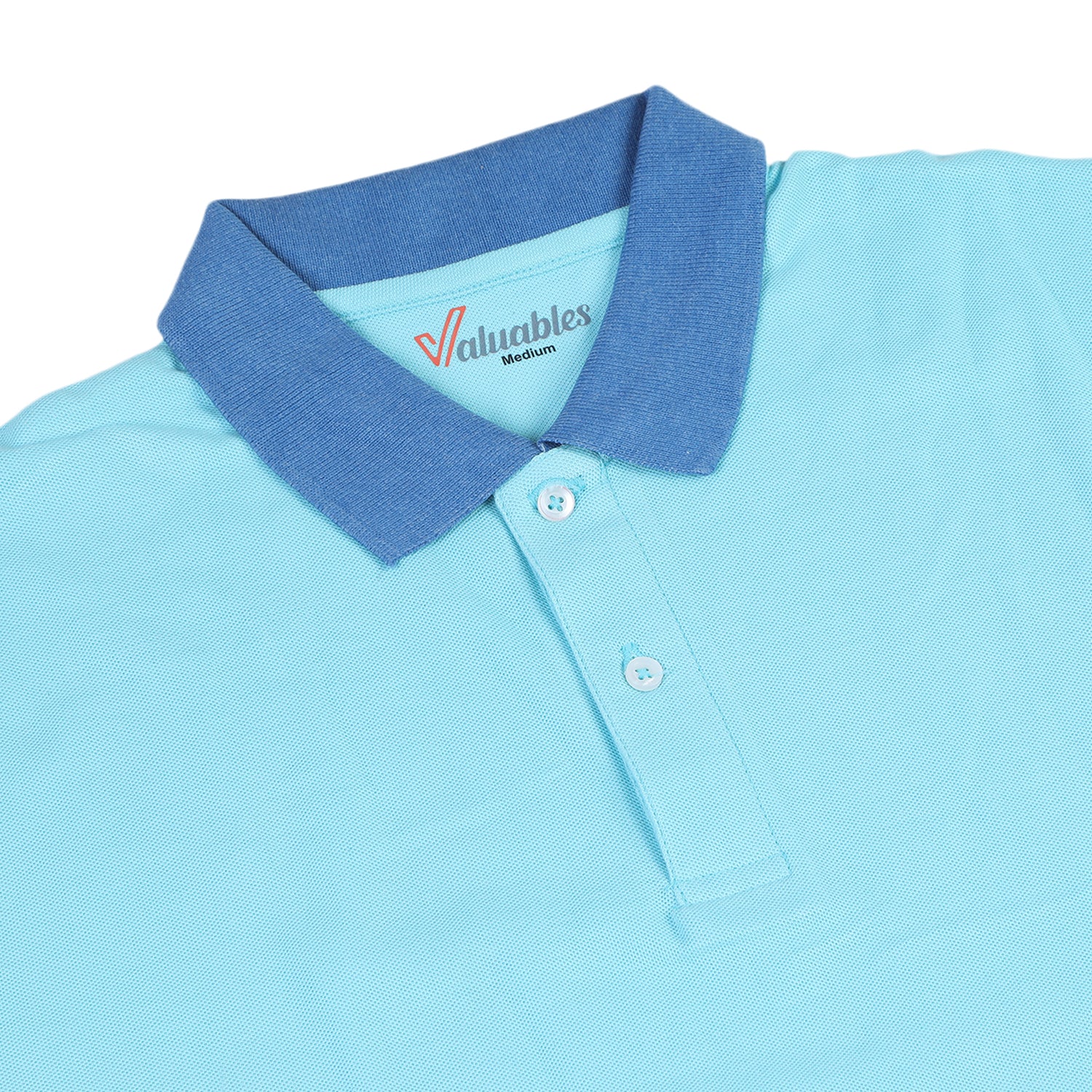 Men's Half sleeves T-Shirt - Sky Blue, Men's T-Shirts & Polos, Chase Value, Chase Value