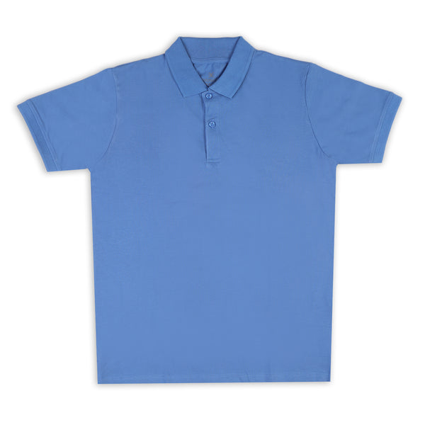 Eminent Men's Half Sleeves Polo T-Shirt - Blue