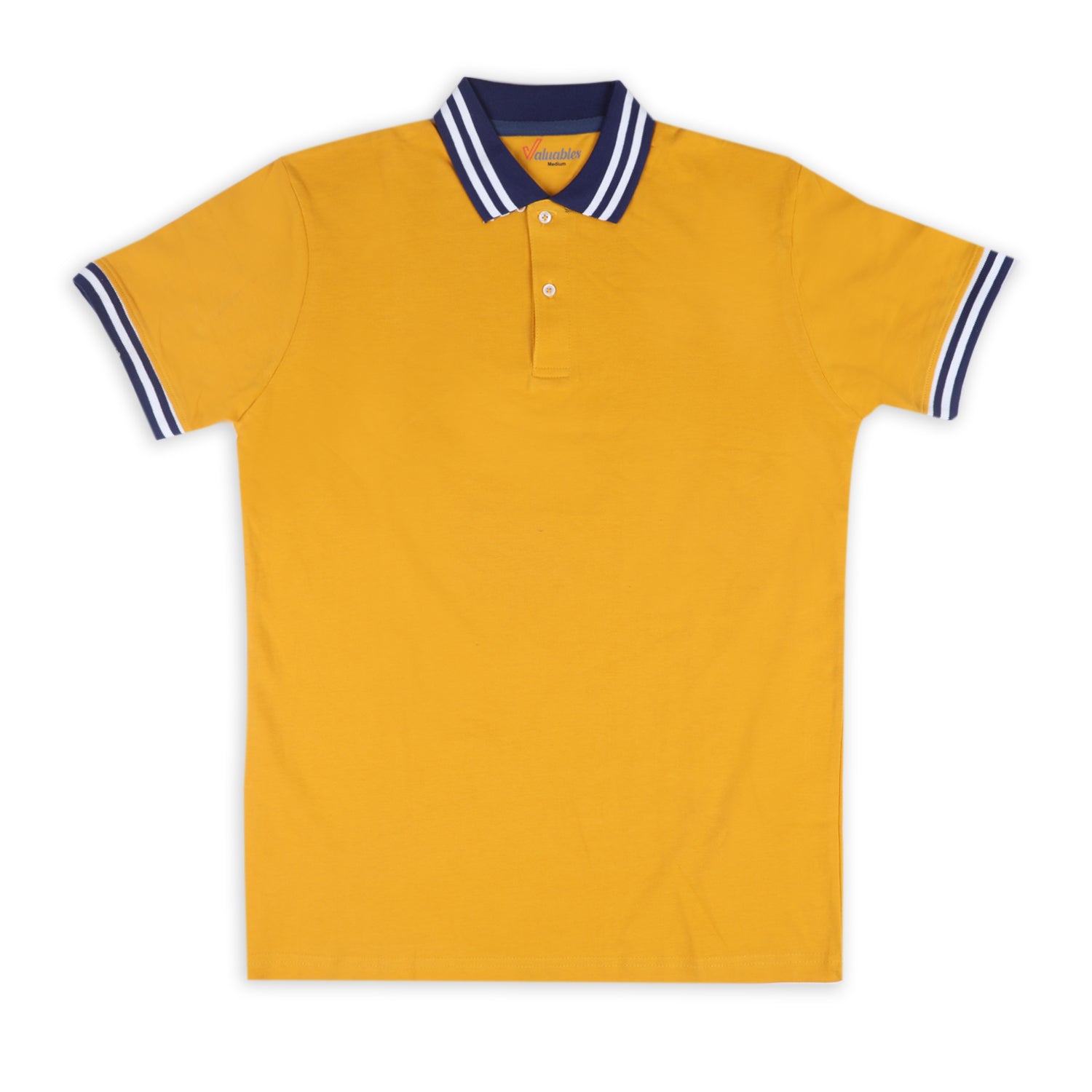 Men's Half sleeves T-Shirt - Mustard, Men's T-Shirts & Polos, Chase Value, Chase Value