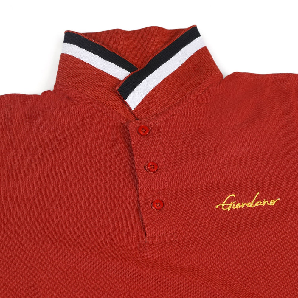 Men's Half Sleeves Polo T-Shirt - Brown, Men's T-Shirts & Polos, Chase Value, Chase Value