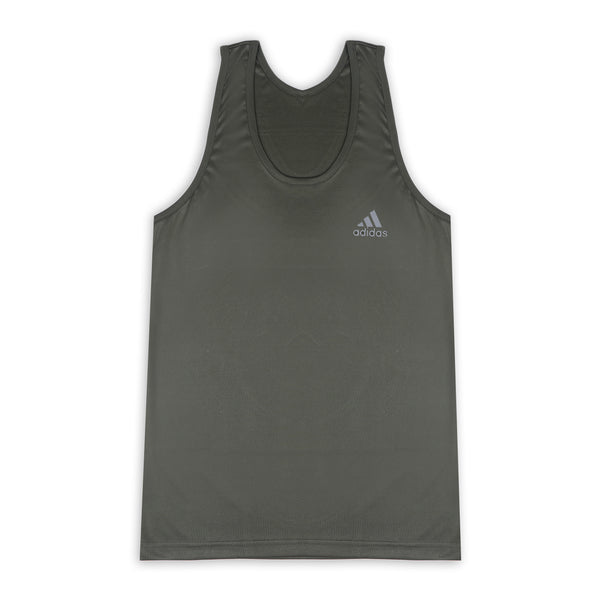 Men's Plain Sando - Olive Green