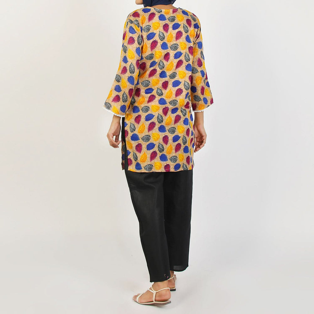Women's Printed  2Pcs  Suit - Multi Color, Women Shalwar Suits, Chase Value, Chase Value