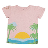 Eminent Girls Half Sleeves T-Shirt - Red, Girls T-Shirts, Eminent, Chase Value