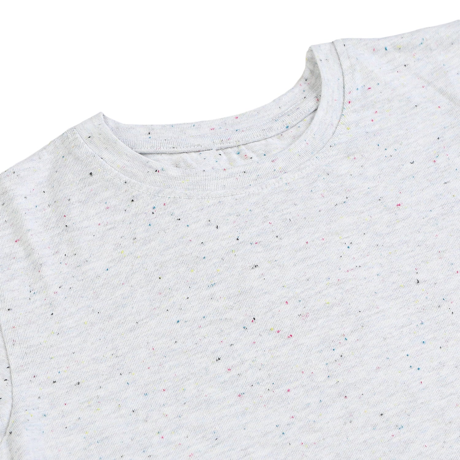 Eminent Girls Half Sleeves T-Shirt - Oatmeal, Girls T-Shirts, Eminent, Chase Value