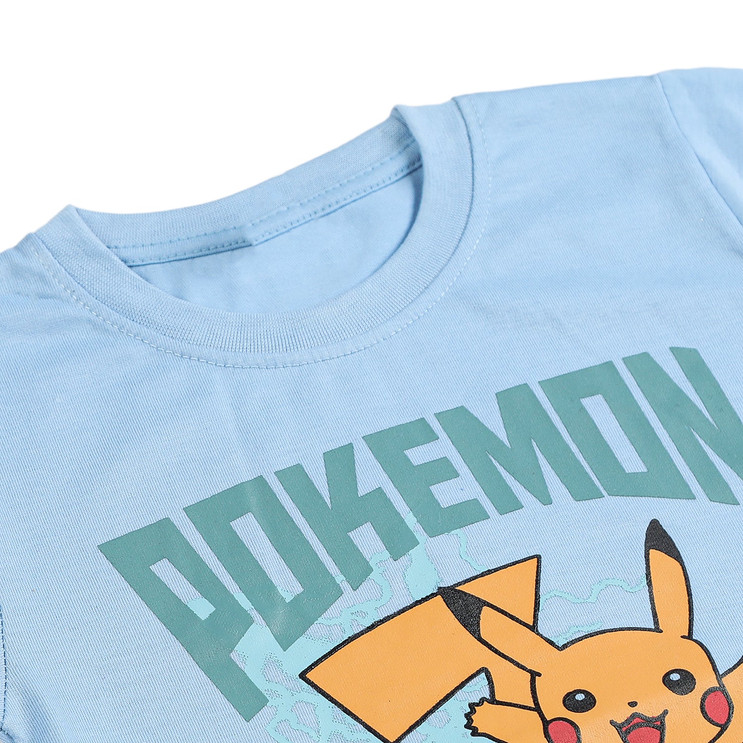 Boys Half Sleeves T-Shirt - Sky Blue, Boys T-Shirts, Chase Value, Chase Value