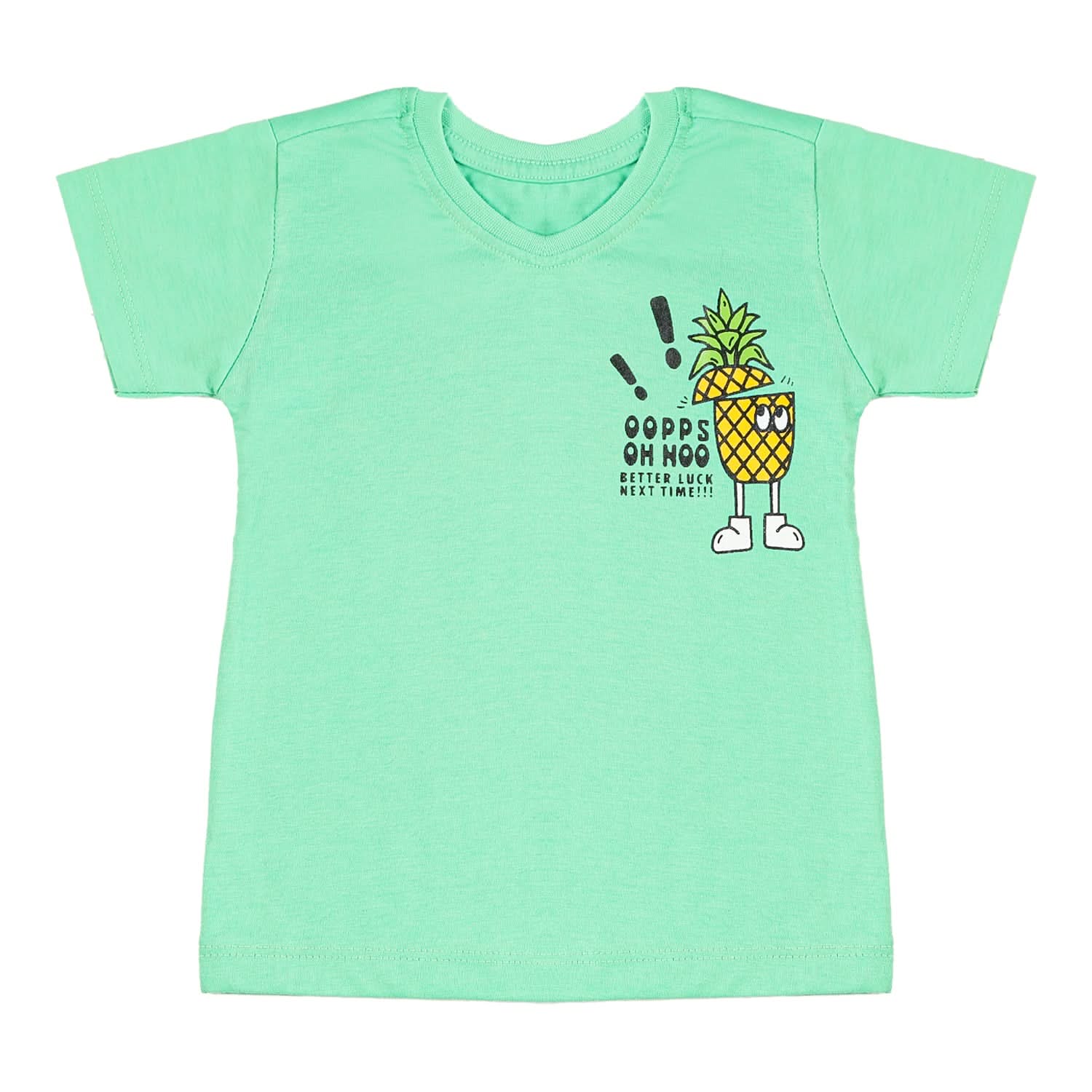 Boys Half Sleeves T-Shirt - Green, Boys T-Shirts, Chase Value, Chase Value