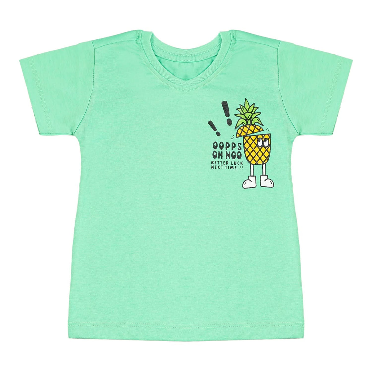 Boys Half Sleeves T-Shirt - Green, Boys T-Shirts, Chase Value, Chase Value
