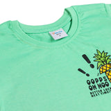Boys Half Sleeves T-Shirt - Green, Boys T-Shirts, Chase Value, Chase Value