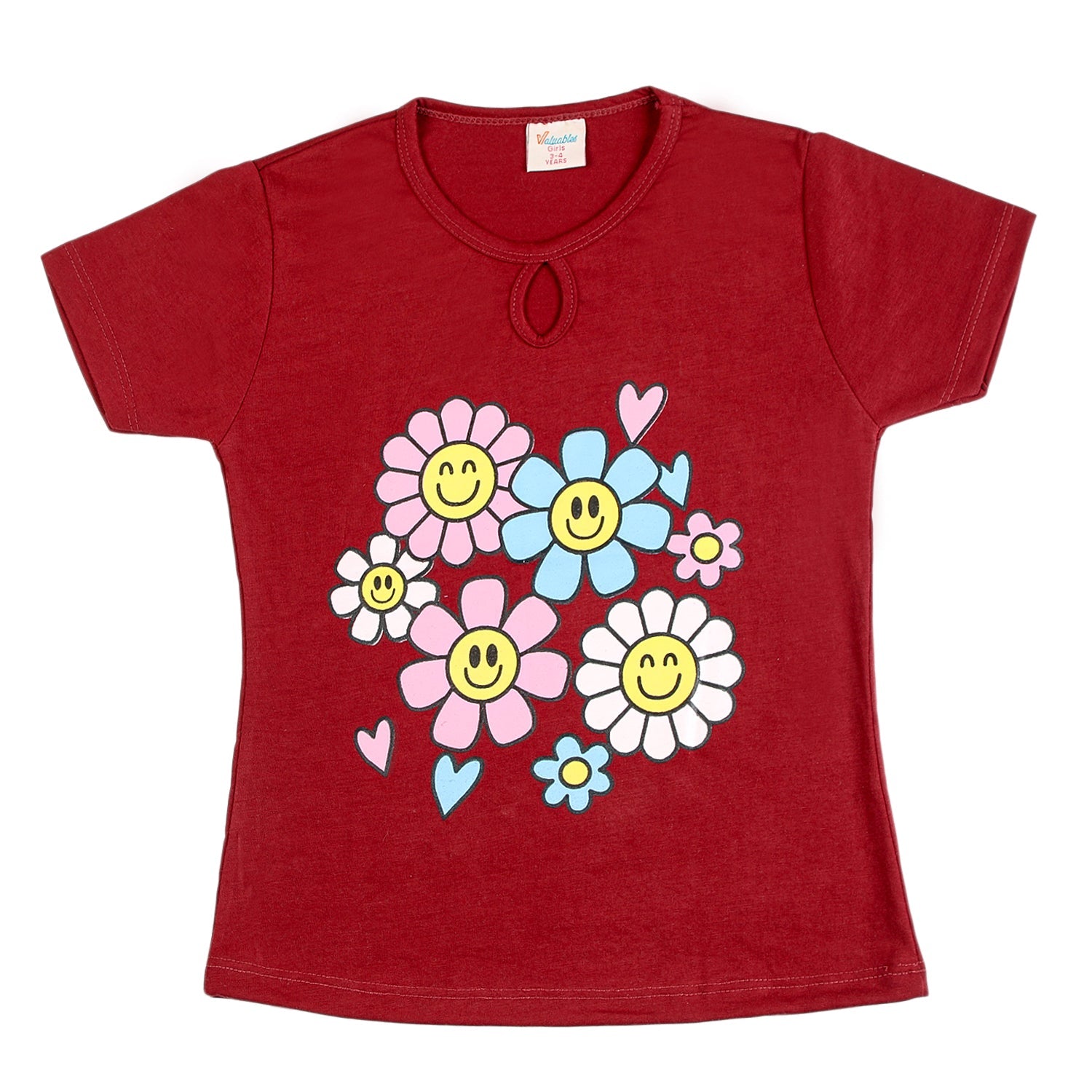 Girls Half Sleeves T-Shirt, Girls T-Shirts, Chase Value, Chase Value