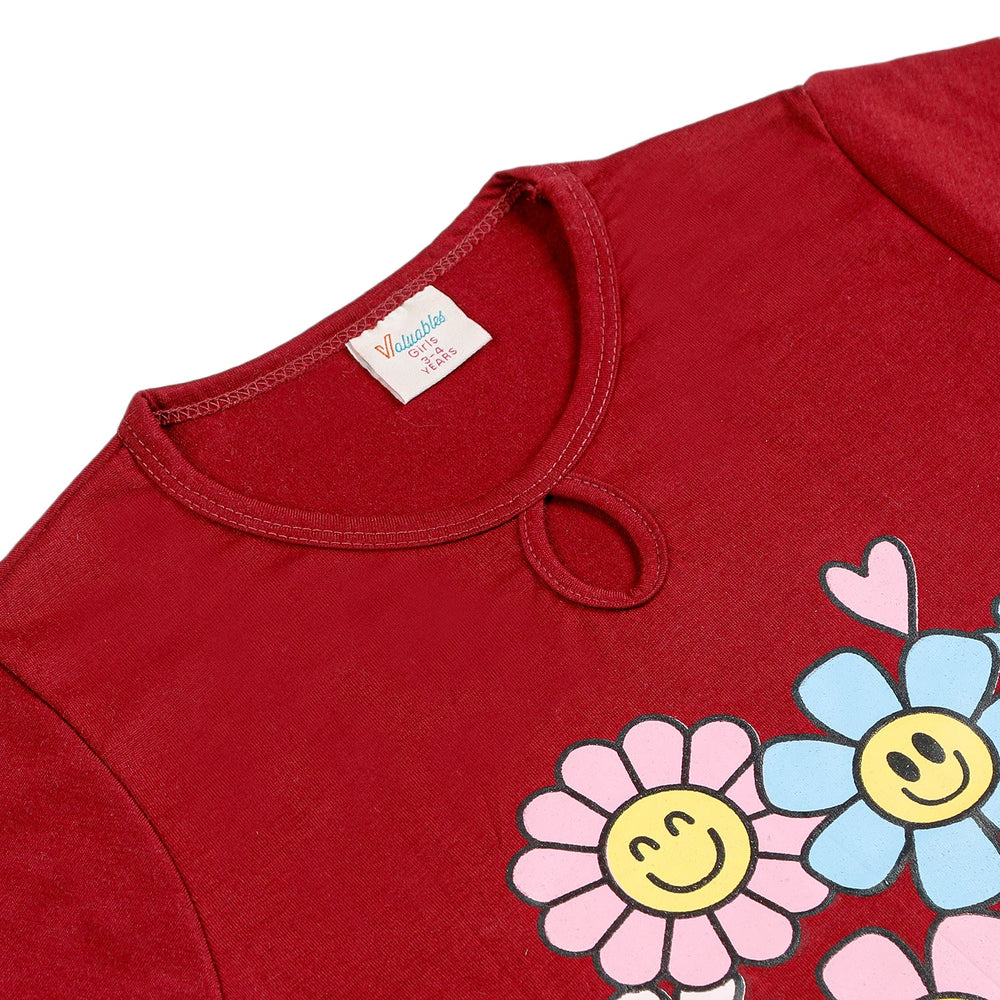 Girls Half Sleeves T-Shirt, Girls T-Shirts, Chase Value, Chase Value