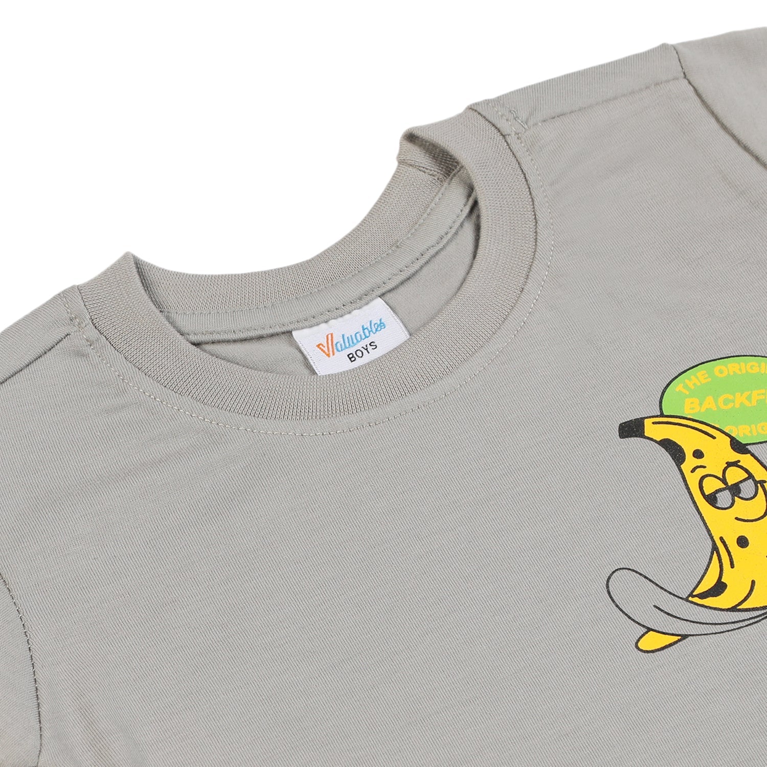 Boys Half Sleeves T-Shirt - Grey, Boys T-Shirts, Chase Value, Chase Value