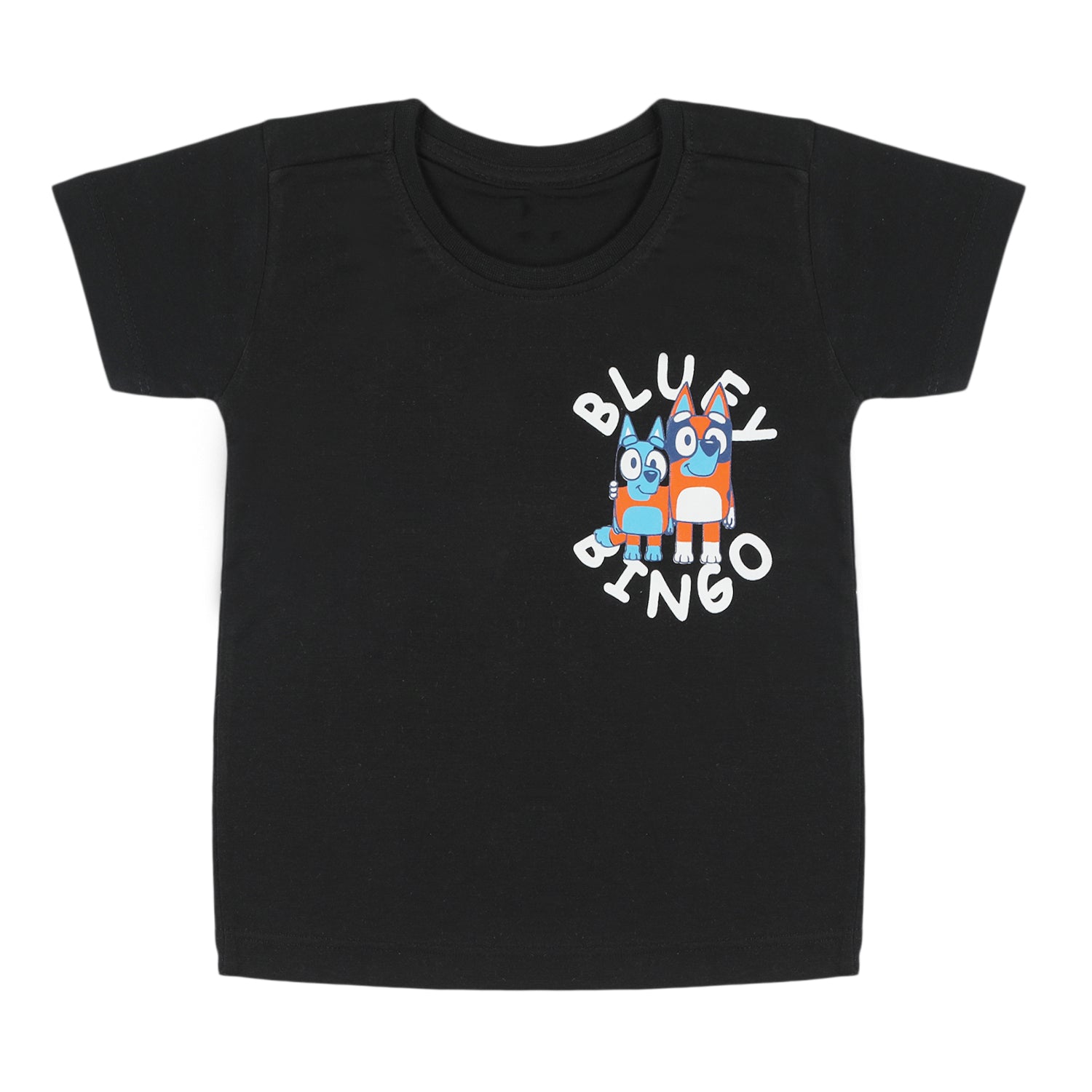 Boys Half Sleeves T-Shirt - Black, Boys T-Shirts, Chase Value, Chase Value