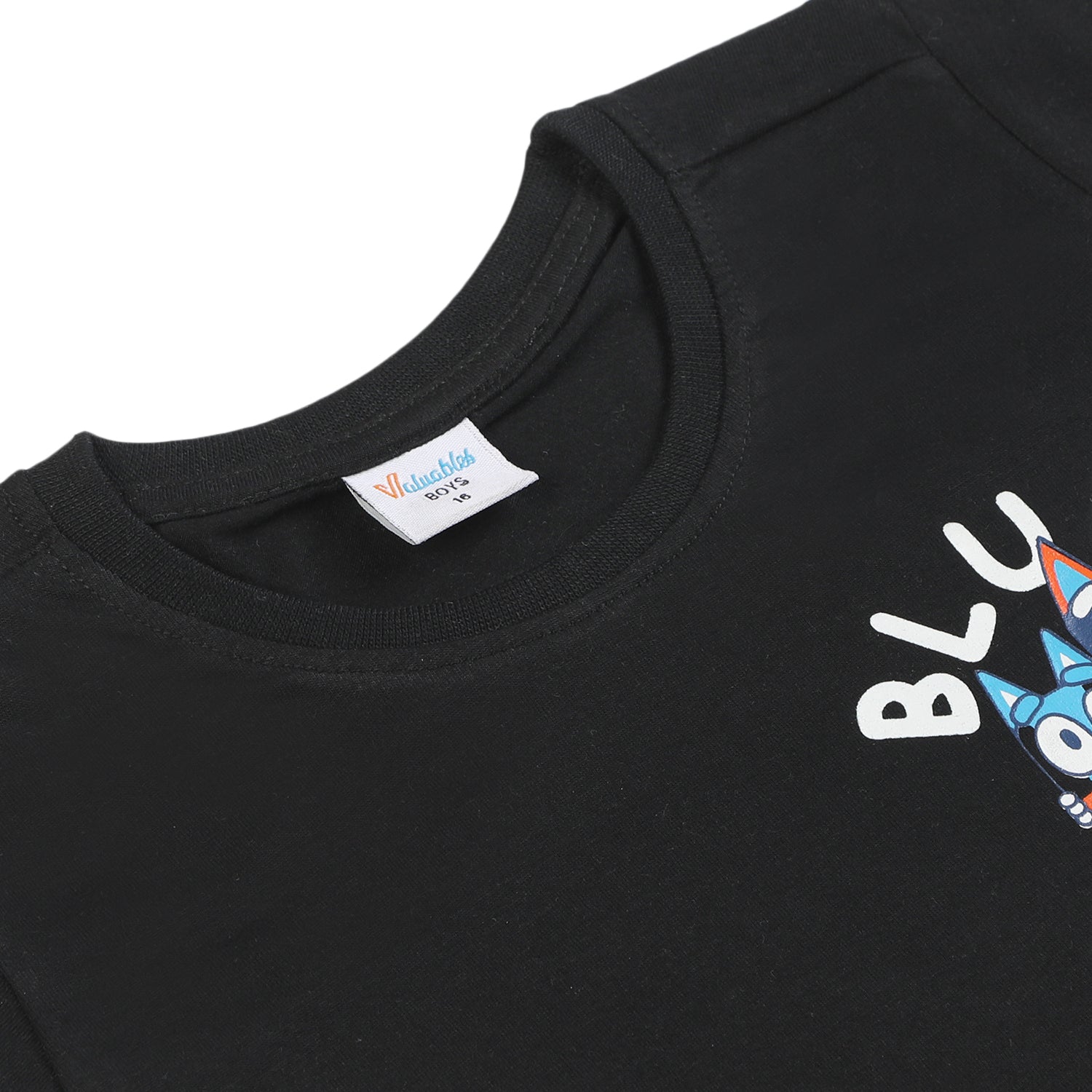 Boys Half Sleeves T-Shirt - Black, Boys T-Shirts, Chase Value, Chase Value