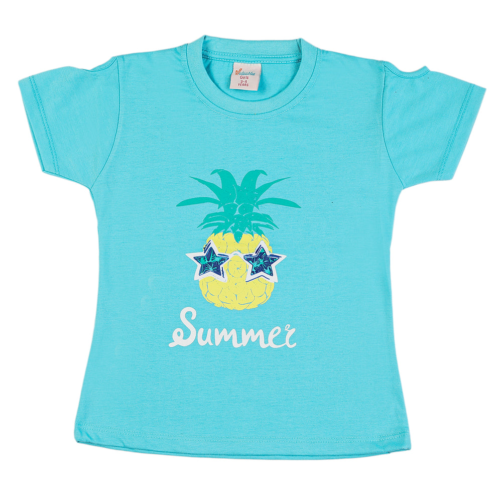 Girls Half Sleeves T-Shirt, Girls T-Shirts, Chase Value, Chase Value