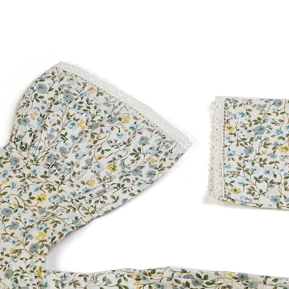 Girls Cotton Half Sleeves Suit - Green, Girls Suits, Chase Value, Chase Value