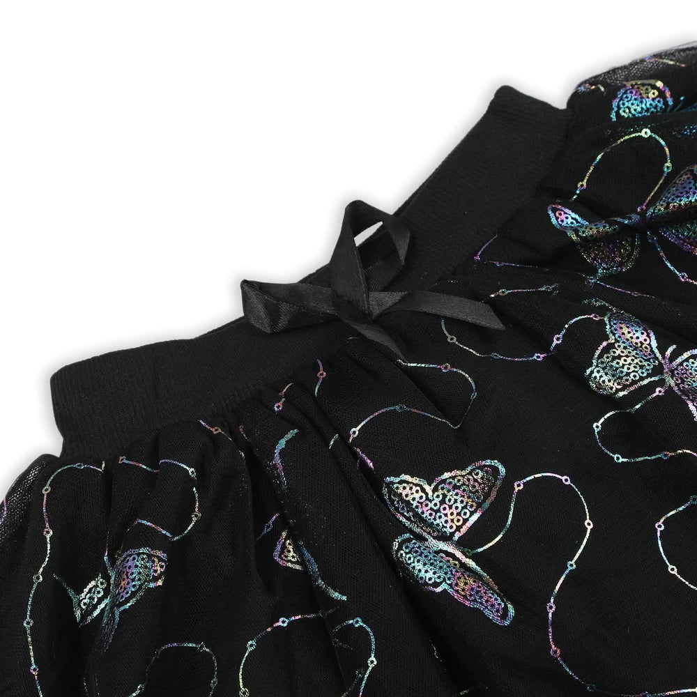 Girls Skirt - Black, Girls Shorts Skirts, Chase Value, Chase Value