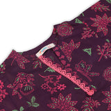 Girls Shalwar 2Pcs Suit - Purple, Girls Shalwar Kameez, Chase Value, Chase Value