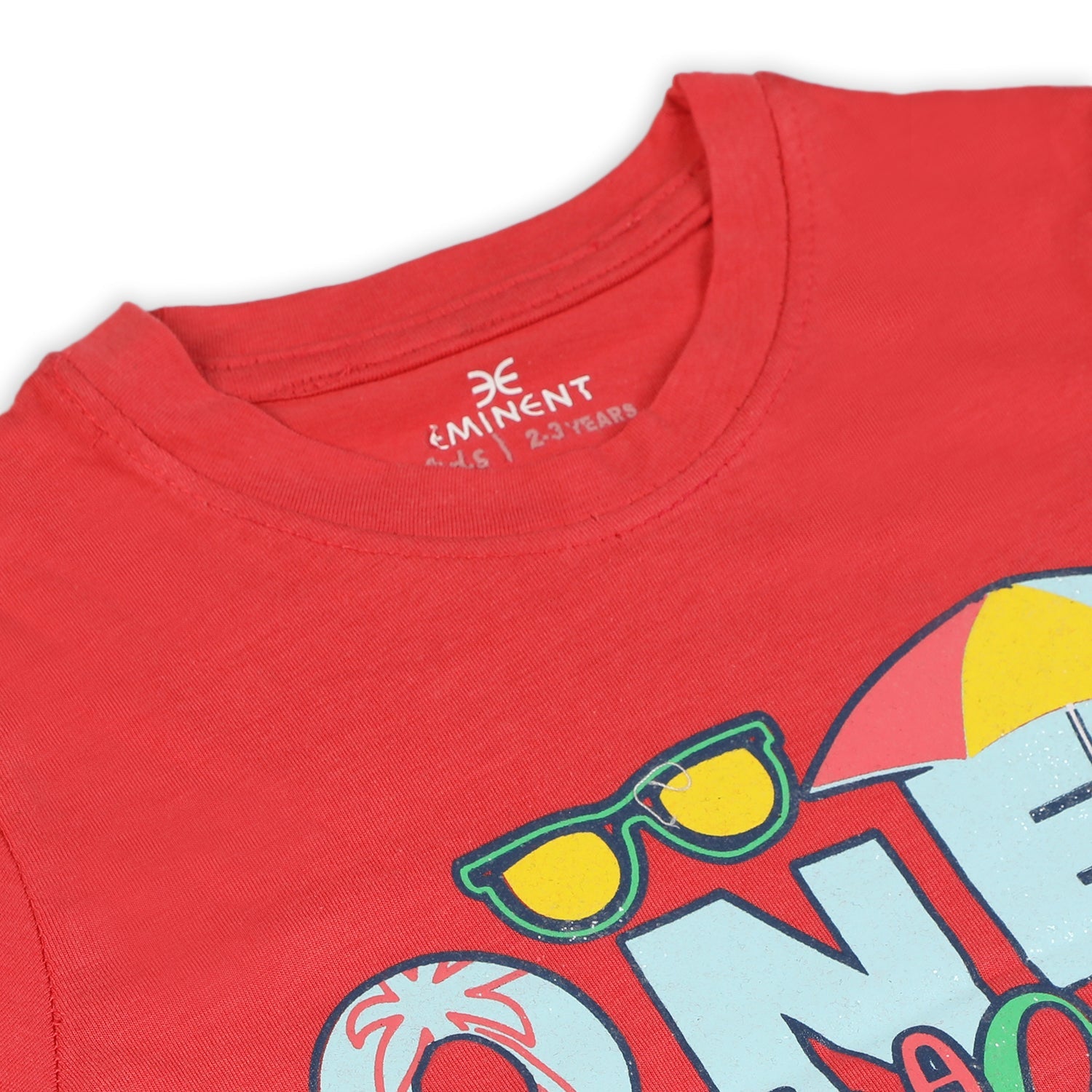 Eminent Girls Half Sleeves T-Shirt - Coral, Girls T-Shirts, Eminent, Chase Value