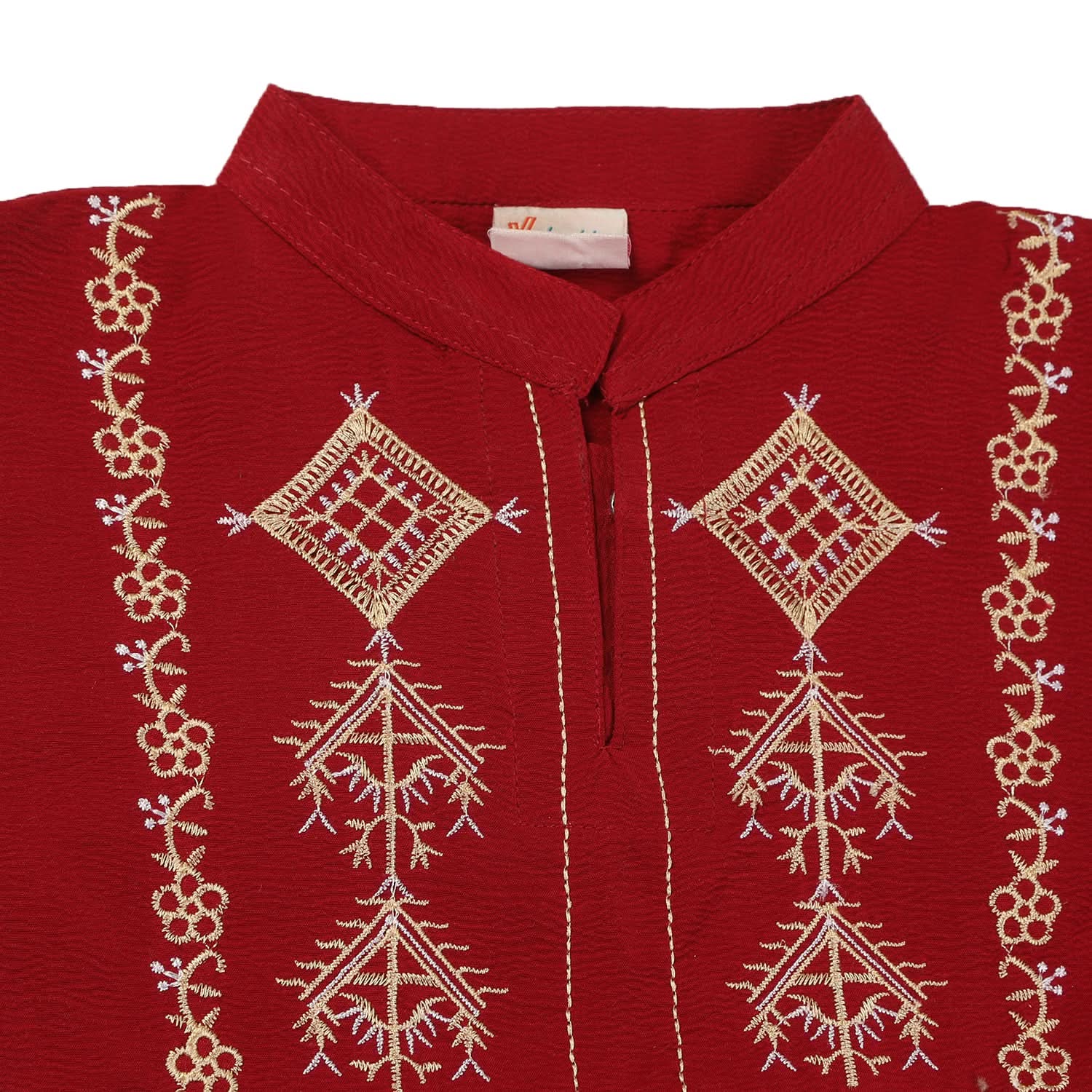 Girls Embroidered Shalwar suit - Maroon, Girls Shalwar Kameez, Chase Value, Chase Value