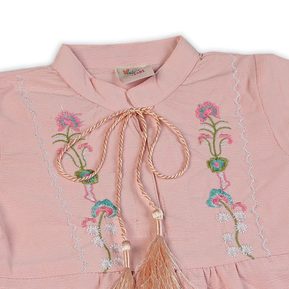 Girls Woven Top - Pink, Girls Tops, Chase Value, Chase Value
