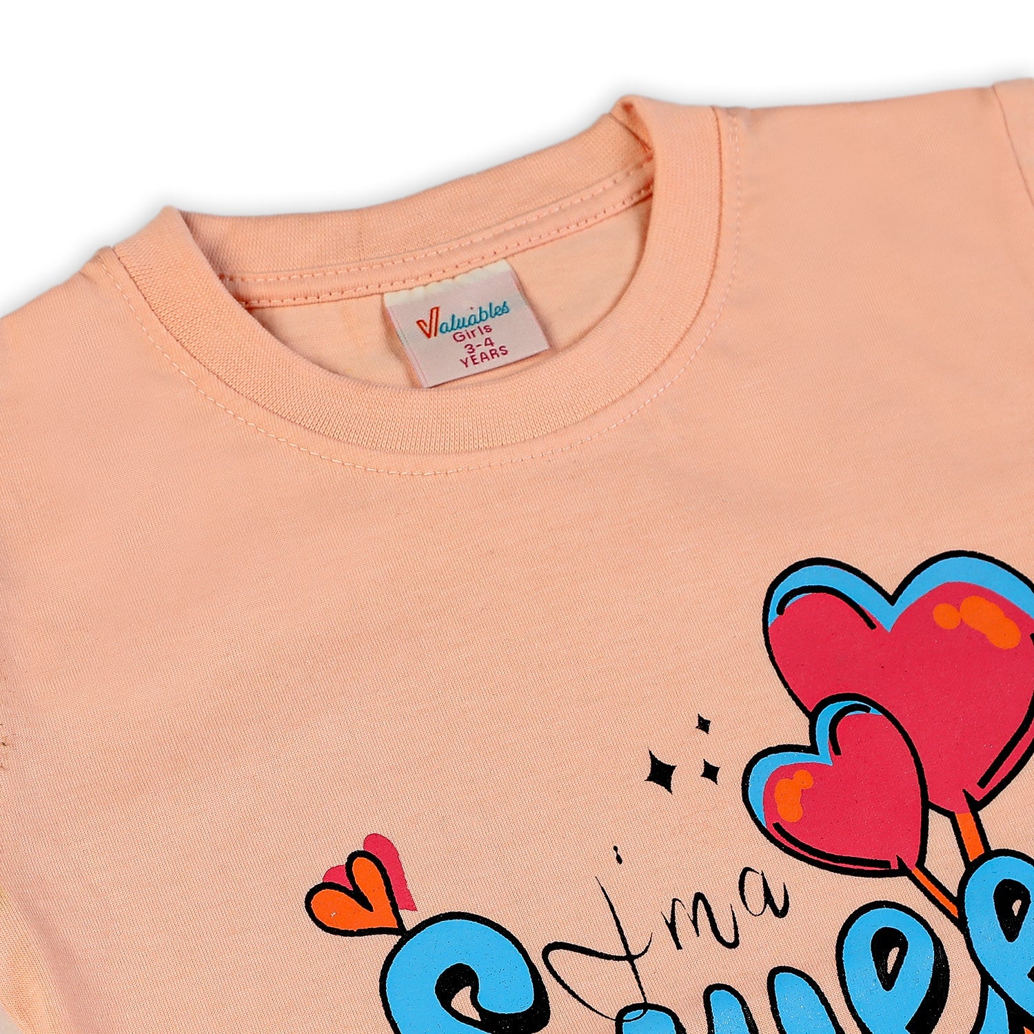 Girls Half Sleeves T-Shirt, Girls T-Shirts, Chase Value, Chase Value