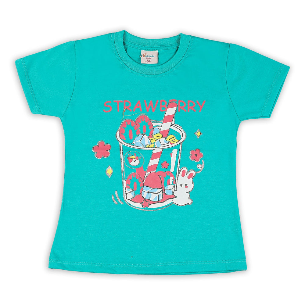 Girls Half Sleeves T-Shirt, Girls T-Shirts, Chase Value, Chase Value