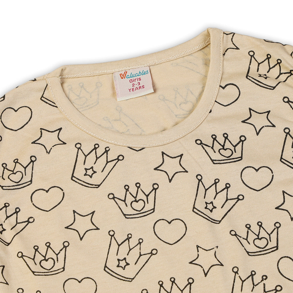 Girls Sando Suit - Fawn, Girls Suits, Chase Value, Chase Value