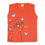 Girls Sando T-Shirt - Rust, Girls Sando, Chase Value, Chase Value