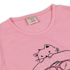 Girls Sando T-Shirt - Pink