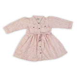 Girls Half Sleeves Woven Top - Pink, Girls Tops, Chase Value, Chase Value