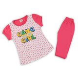 Girls Half Sleeves Suit - Pink, Girls Suits, Chase Value, Chase Value