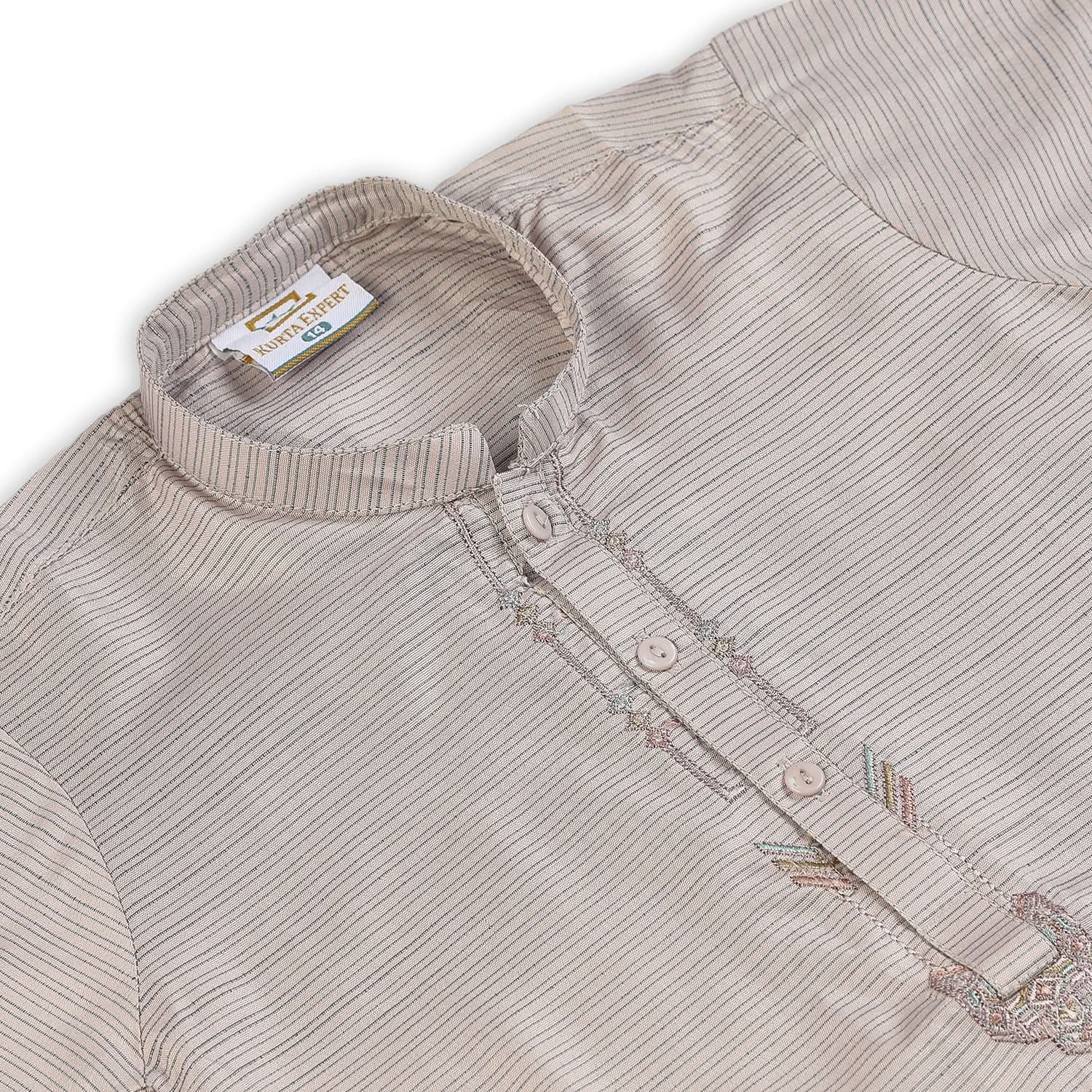 Boys Embroidered Shalwar Suit - Peach, Boys Shalwar Kameez, Chase Value, Chase Value