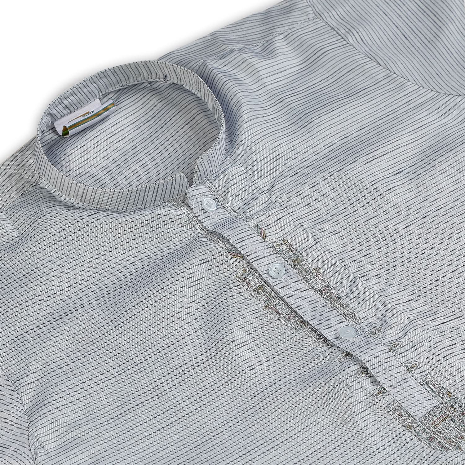Boys Embroidered Shalwar Suit - Light Blue, Boys Shalwar Kameez, Chase Value, Chase Value