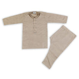 Boys Embroidered Shalwar Suit - Skin, Boys Shalwar Kameez, Chase Value, Chase Value